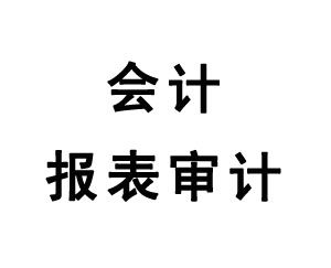 会计报表审计